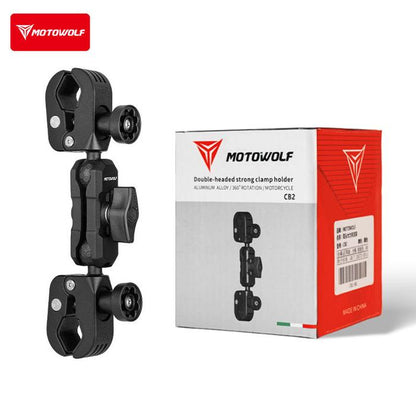 Motowolf CB2 Anti-Theft Heavy-Duty Crab Clamp Mount