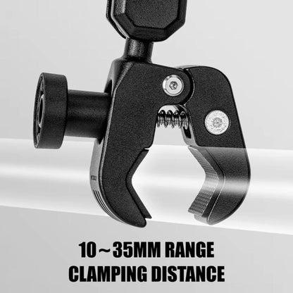 Motowolf CB2 Anti-Theft Heavy-Duty Crab Clamp Mount