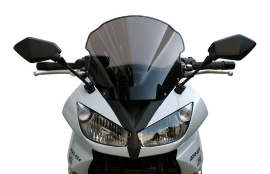 MRA Windscreen for Kawasaki ER 6F (2008-11) - Racing Black - Riders Junction