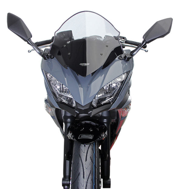 MRA Windscreen for Kawasaki Ninja 650 (2017-20) - Touring Smoke - Riders Junction