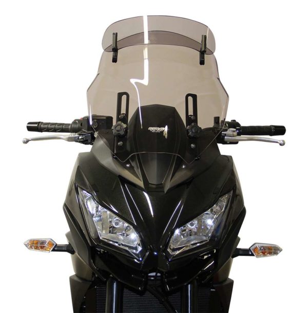 MRA Windscreen for Kawasaki VERSYS 650-1000 (2014-20) - VT Smoke Grey - Riders Junction