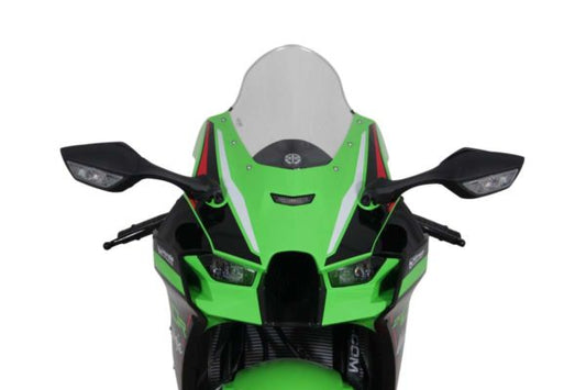MRA Windscreen for Kawasaki ZX 10R-RR – Racing Windscreen “R” (2021+)- Racing Clear - Riders Junction