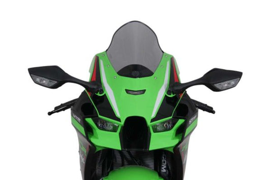 MRA Windscreen for Kawasaki ZX 10R-RR – Racing Windscreen R (2021+)- Racing Smoke - Riders Junction