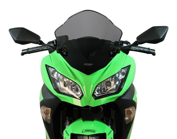 MRA Windscreen for Ninja 300 (2013-19) - Racing Clear