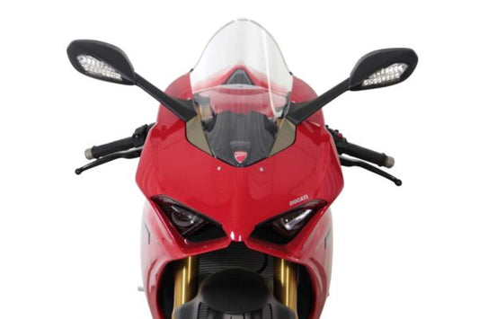 MRA Windscreen for Panigale V4 /S 18-19 V2 20- – Racing Windscreen “R” (2018-2019) - Racing Clear