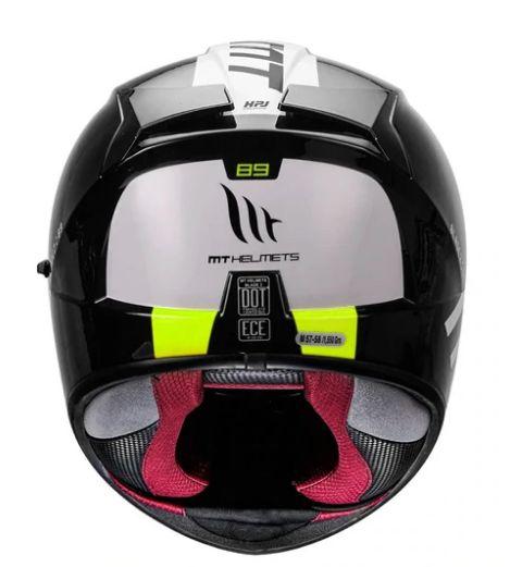 MT Blade 2SV 89 Motorcycle Helmet- Flourescent Yellow - Riders Junction