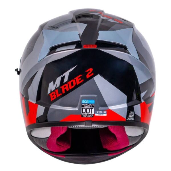 MT Blade 2SV Fade Helmet ( Gloss Grey )