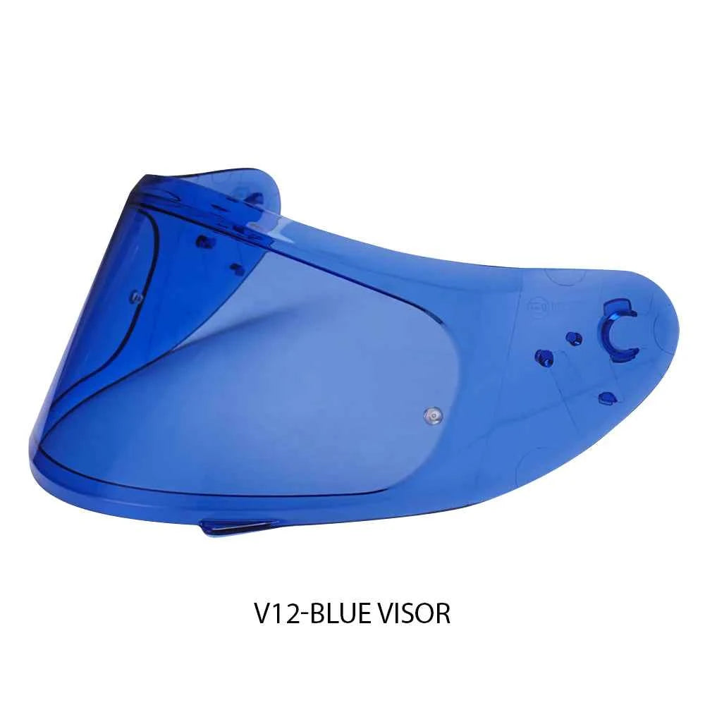 MT - V12 Pin-lock ready Visor - HD Blue