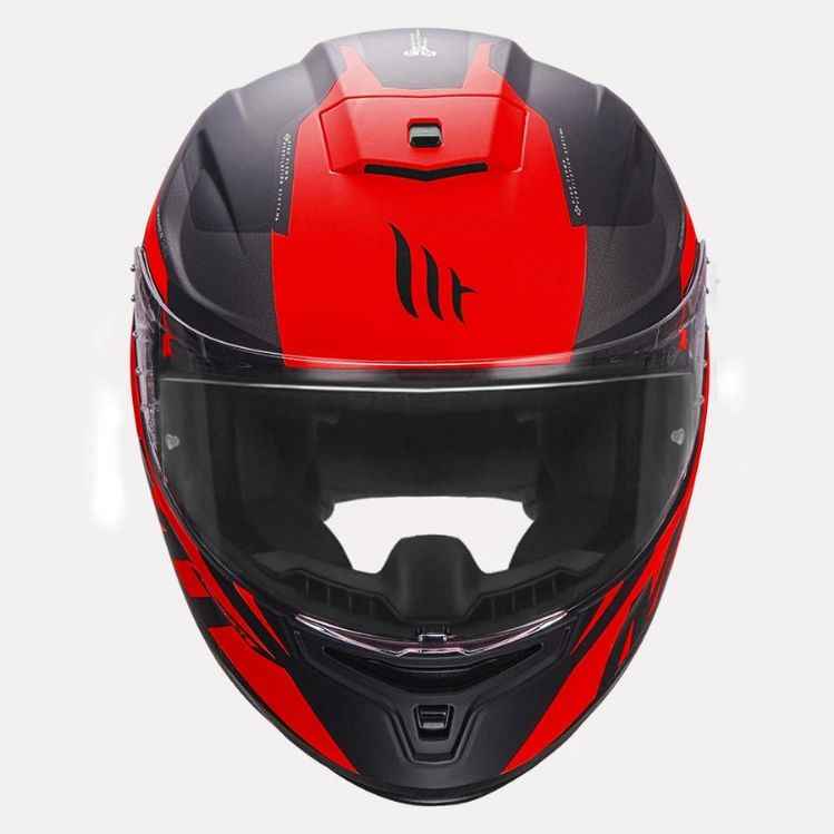 MT Helmet Hummer Brave Matt Red