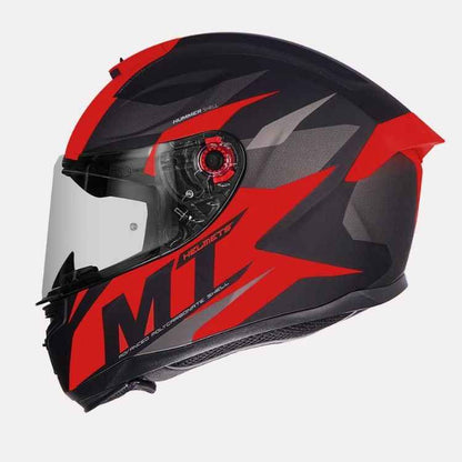 MT Helmet Hummer Brave Matt Red