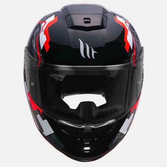 MT Helmet Hummer Code Gloss Red