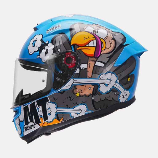 MT Helmet Hummer Otaku Gloss Blue