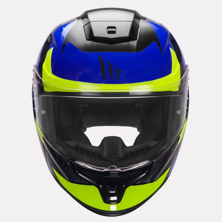 MT Helmet Hummer Scratch Gloss Blue