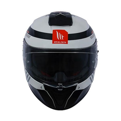 MT Helmets Blade 2 SV Vitality A4 Gloss White Black Orange