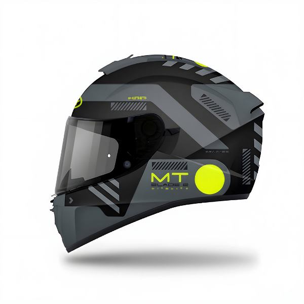 MT Helmets Blade 2 SV Vitality B3 FLuor Matt Black Grey Neon