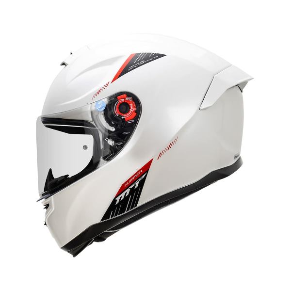 MT Helmets Hummer A0 Solid Gloss White