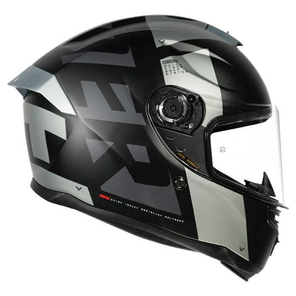 MT Helmets Hummer Air F2 Matt Black Grey