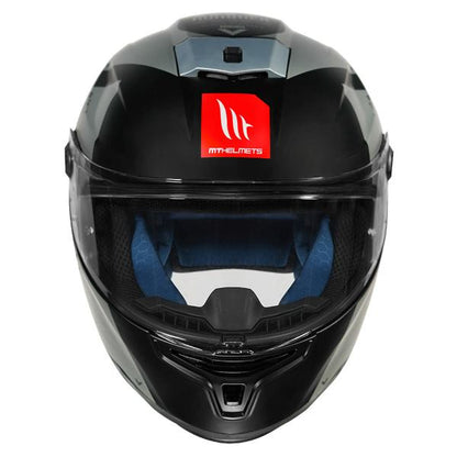 MT Helmets Hummer Air F2 Gloss Black Grey