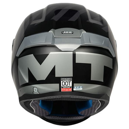 MT Helmets Hummer Air F2 Gloss Black Grey