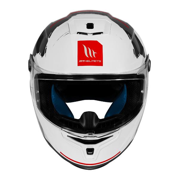MT Helmets Hummer Monti A5 Matt White Helmet