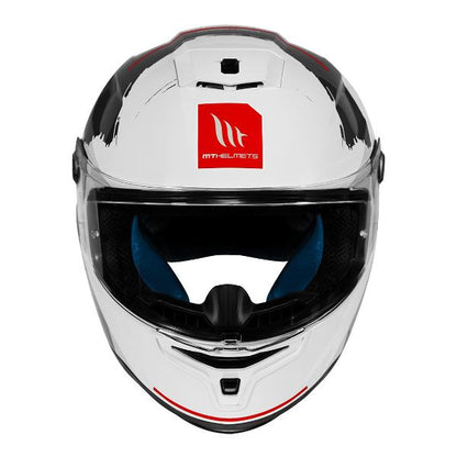 MT Helmets Hummer Monti A5 Matt White Helmet