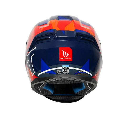 MT Helmets Hummer Monti Matt Orange
