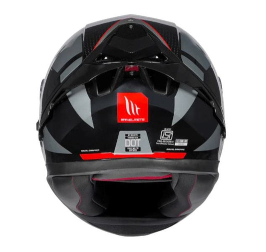 MT Helmets Thunder 3 SV Pro Arual B1 Helmet Gloss Grey Black Pink