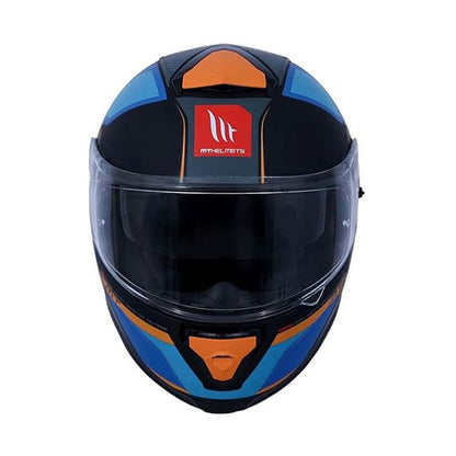 MT Helmets Thunder 3 SV Pro Nova B2 Gloss Blue Grey Orange