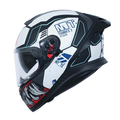 MT Helmets Thunder 3 SV Pro T-X A7 Matt White