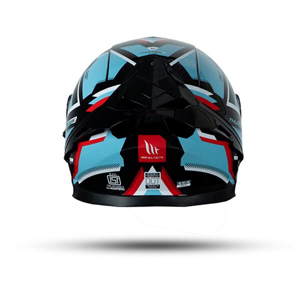 MT Helmets Thunder 3 Sv (Spoiler) Blaze B7 Gloss Blue Black