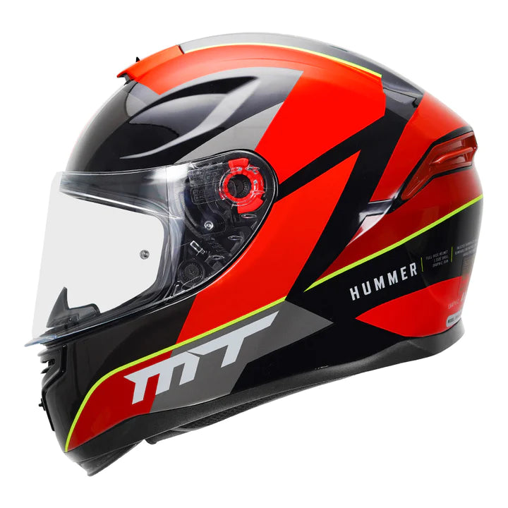 MT Hummer AXN Helmet - Gloss Red