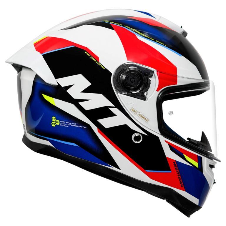 MT Hummer B Nighthawk Helmet - Gloss Multicolor