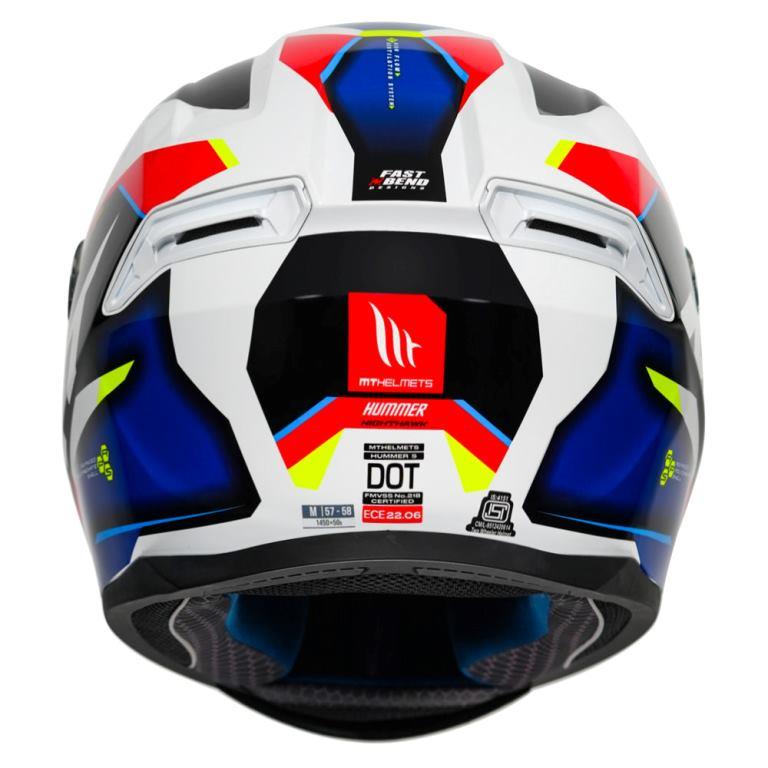 MT Hummer B Nighthawk Helmet - Gloss Multicolor - Riders Junction