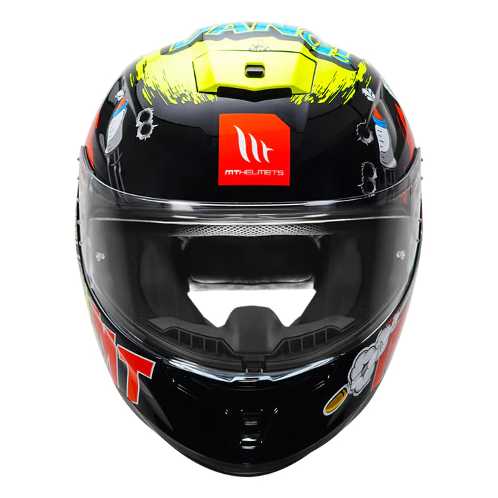 MT Hummer Baby Bang Helmet - Fluorescent Yellow