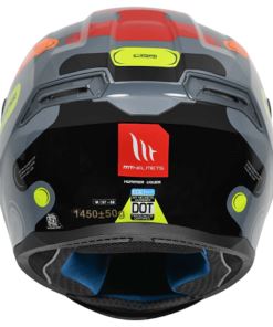 MT Hummer Liquer C14 Gloss Helmets Fluorescent Orange