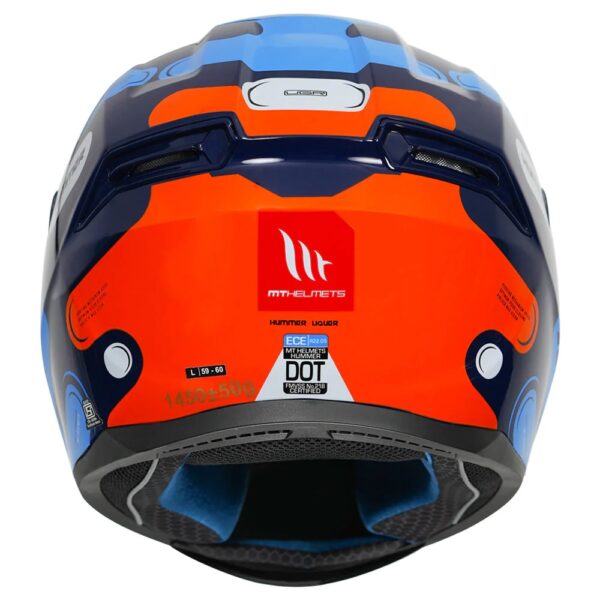 MT Hummer Liquer Helmet(Gloss Blue)