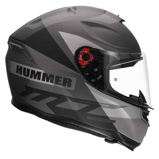 MT Hummer QUO Matt Titanium Helmet