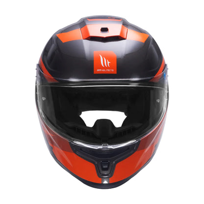 MT Hummer Quo Helmet - Glossy Red