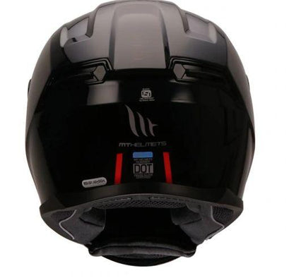 MT Hummer Solid Matt Black Helmet -Riders-Junction