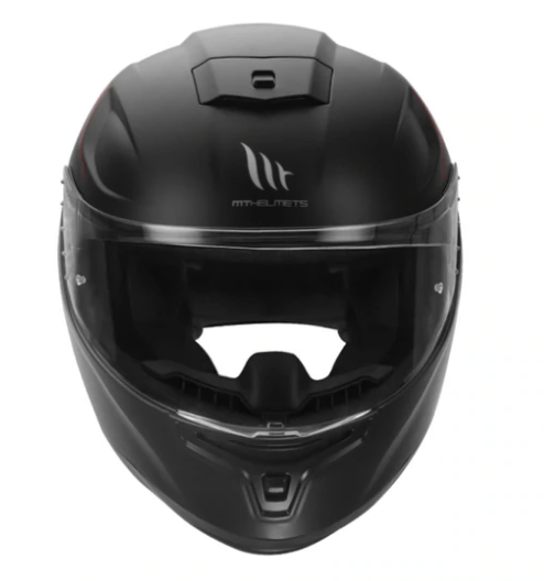 MT Hummer Solid Matt Black Helmet -Riders-Junction