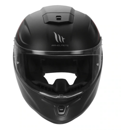 MT Hummer Solid Matt Black Helmet -Riders-Junction