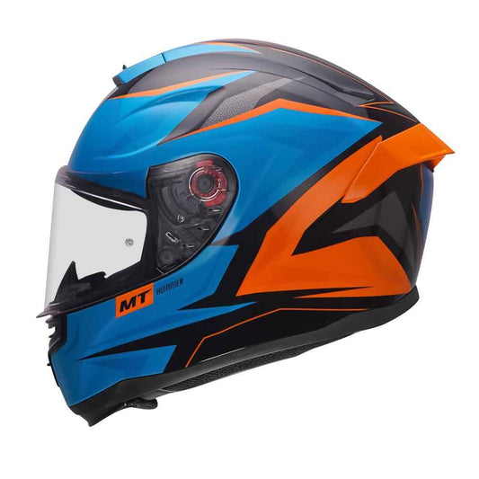 MT Hummer Stark Blue Helmet