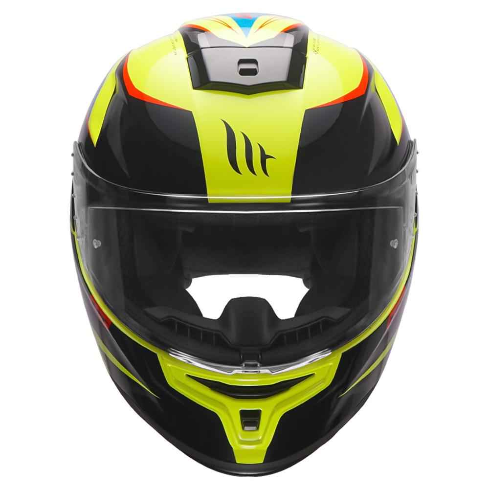 MT Helmet Hummer Stark Fluro Yellow