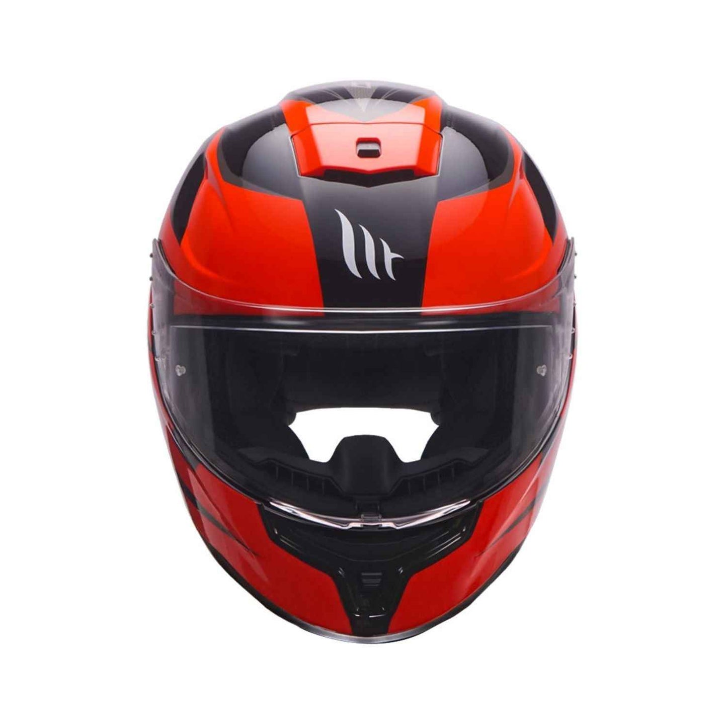 MT Hummer Stark Helmet Glossy Grey &amp; Red