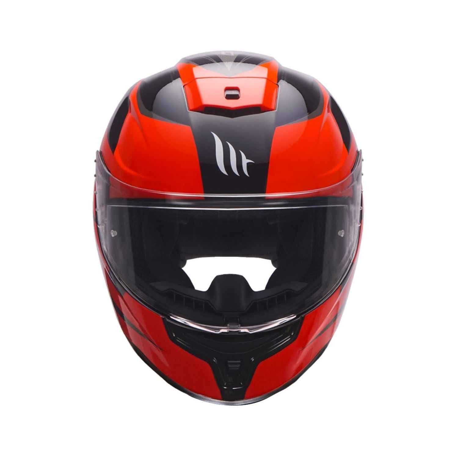 MT Hummer Stark Helmet Glossy Grey &amp; Red