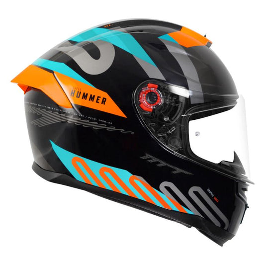 MT Hummer TubeX Helmet - Fluorescent Orange - Riders Junction