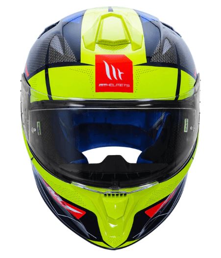 MT Targo Pro Podium Gloss Helmets Fluorescent Yellow