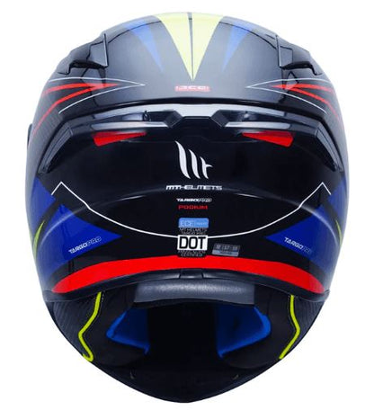 MT Targo Pro Podium Gloss Helmets Fluorescent Yellow