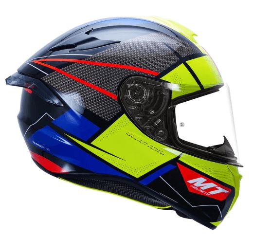 MT Targo Pro Podium Gloss Helmets Fluorescent Yellow