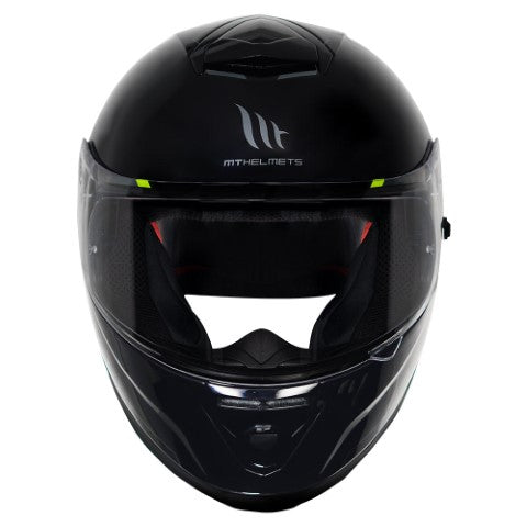 MT Thunder 3 Pro Helmet - Solid Gloss Black - Riders Junction